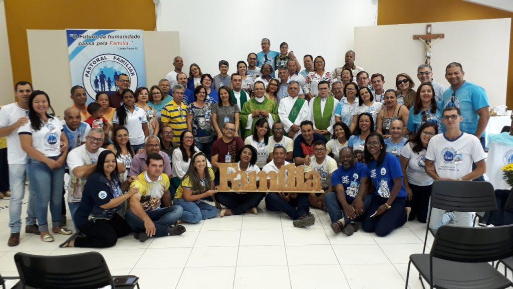 Assembleia Regional da Pastoral Familiar aconteceu na Diocese de Camaçari-BA. 20 dioceses das 28 que compõe o Regional estiveram presentes para aprofundar as Diretrizes Gerais da CNBB 2019-2023