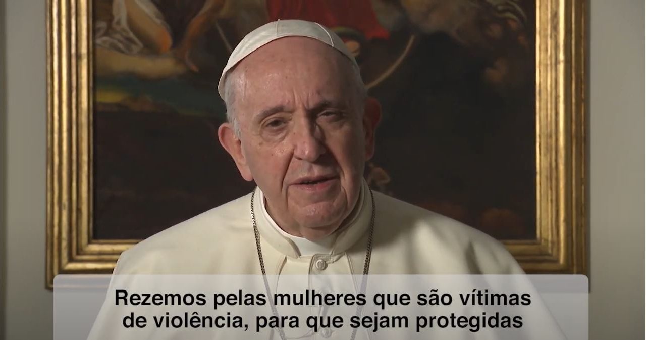 Francisco pede oração pelas mulheres vítimas de violência