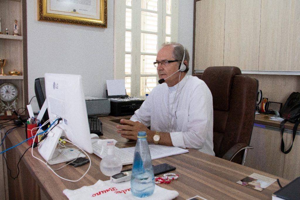 Dom Bruno Versari durante a 58ª Assembleia Geral da CNBB