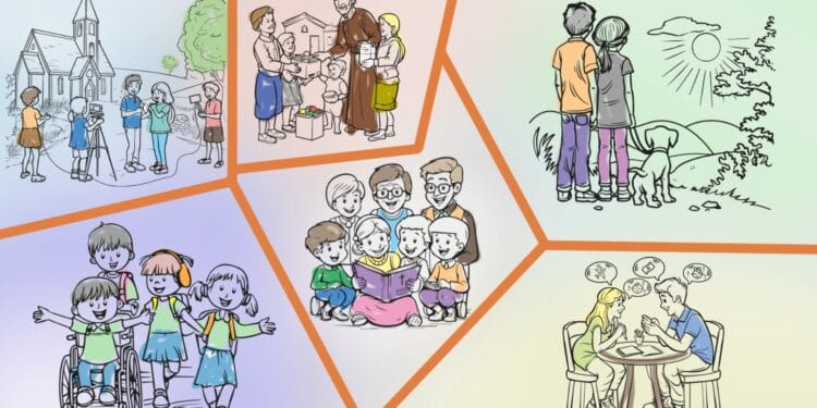 Baixe as atividades para as crianças da Semana Nacional da Família