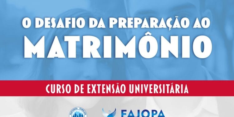 Inscreva-se no curso para agentes de preparação para o matrimônio