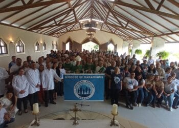 Pastoral Familiar de Garanhuns (PE) acolhe o novo bispo, Dom Agnaldo Temóteo