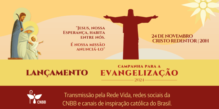 Neste domingo (24), CNBB lança Campanha para a Evangelização 2024