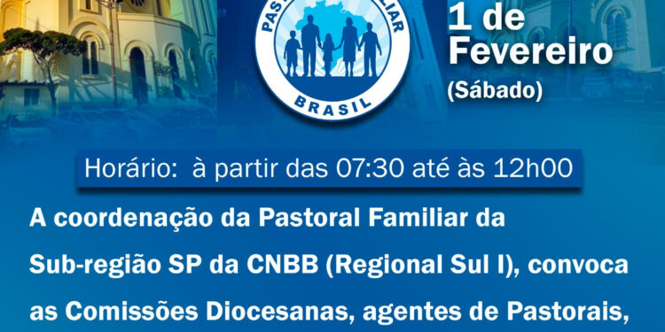 Fique por dentro dos eventos do Regional Sul 1 em fevereiro