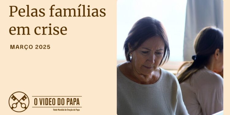 Papa reza pelas famílias em crise