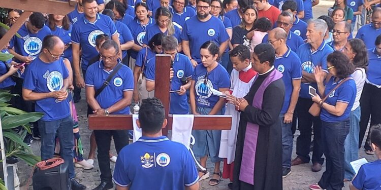 Pastoral Familiar da Arquidiocese de Maceió realiza peregrinação ao Santuário Virgem dos Pobres