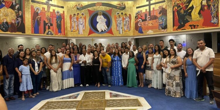 No Paranoá (DF), 45 casais se preparam para o matrimônio