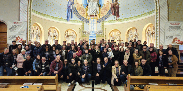 Diocese de Montenegro (RS) promove formação de casais para o serviço de pastoral