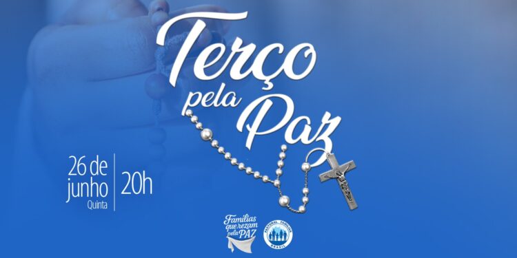 Pastoral Familiar reza pela paz nesta quinta-feira (26)