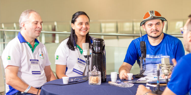 PasfamCast anima intervalos do XVII Congresso Nacional da Pastoral Familiar