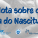 NOTA SOBRE O DIA DO NASCITURO