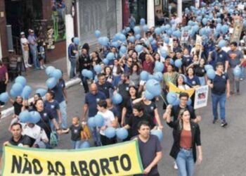 Peregrinos de esperança marcham pela vida em São Paulo