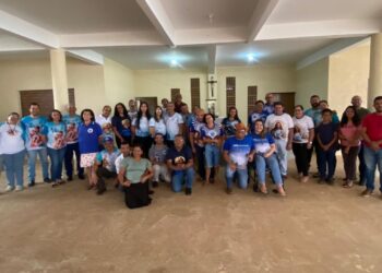 Reunião com coordenadores paroquias para alinhamento ocorre em Luziânia (GO)