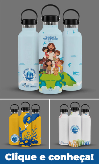 Garrafa Térmica Oficial da Pastoral Familiar