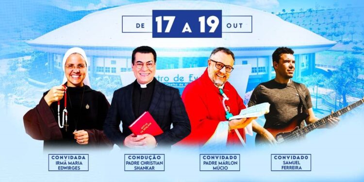 Evento católico voltado para famílias espera reunir milhares de participantes em Aparecida (SP)