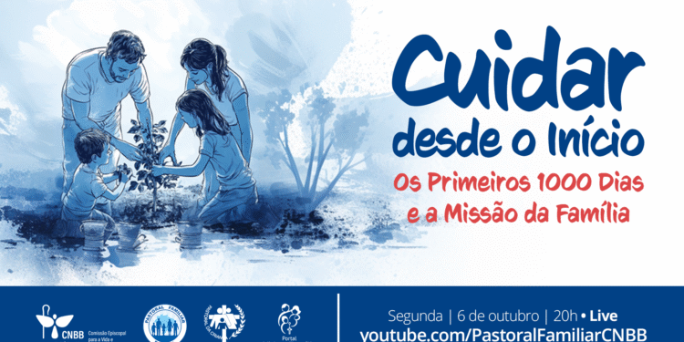 Pastoral Familiar e Pastoral da Criança promovem live para tratar da primeira infância