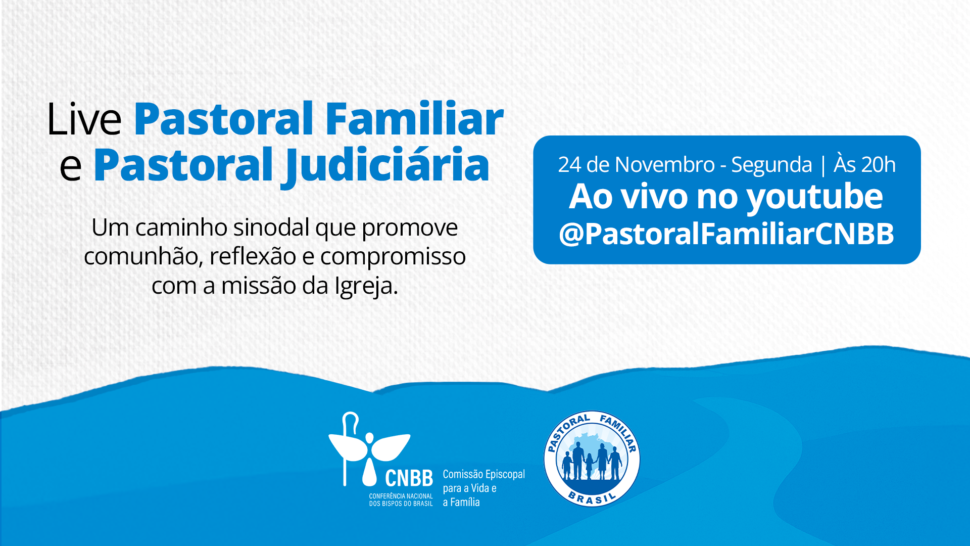 Pastoral Familiar e Judiciária discutem caminho sinodal na segunda-feira (24)