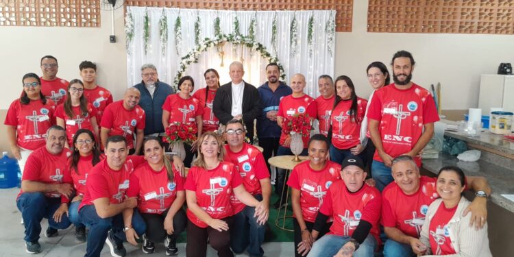 Pastoral Familiar promove encontro de Namorados com Cristo em Aparecida (SP)
