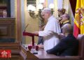 Papa Leão faz discurso em defesa da vida e da família em parlamento espanhol