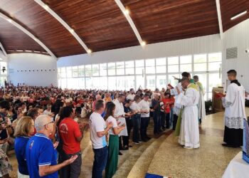 Romaria diocesana reúne famílias em Ibiraçu (ES)