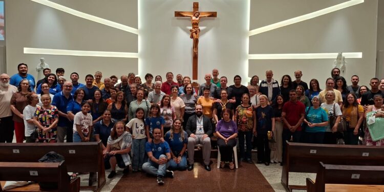 Padre Rodolfo Chagas realiza formação em Brasília