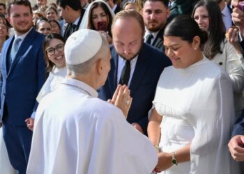 A vida matrimonial e familiar foi o tema da catequese do Papa em Audiência Geral